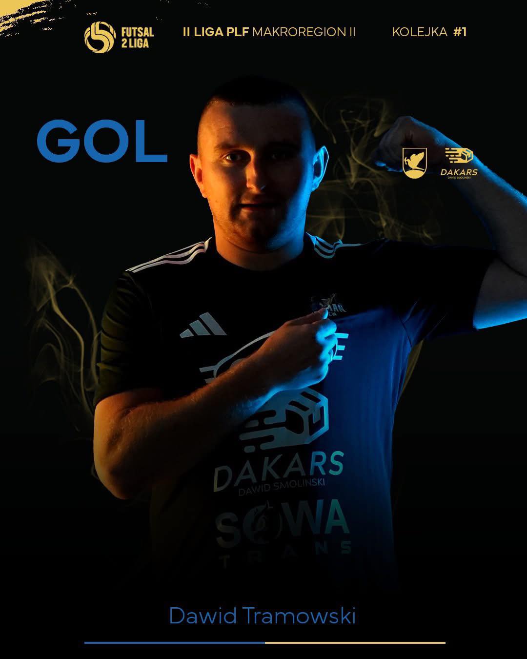 Dawid Tramowski – król strzelców Futsal 2 Liga